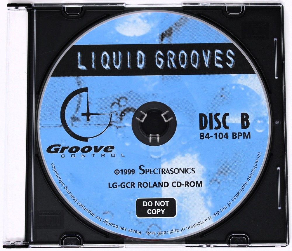 Spectrasonics Liquid Grooves Groove Control Roland Format Sample/Sampling CD