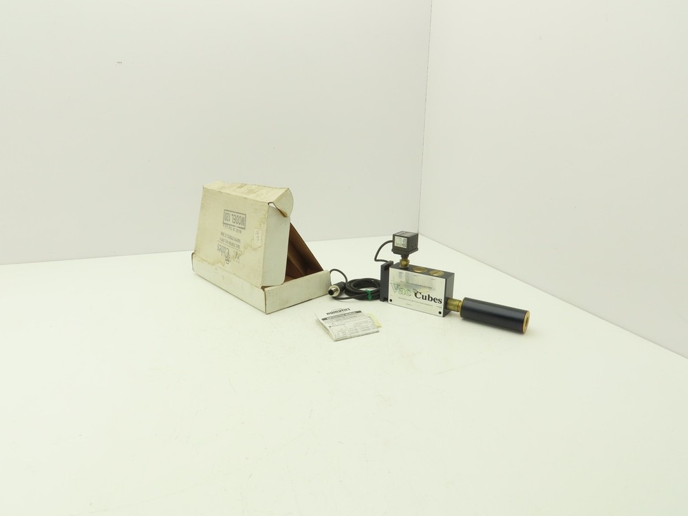 Vac 3 Cubes 120 Multi Venture Vacuum Ejector W Digital Pressure Sensor