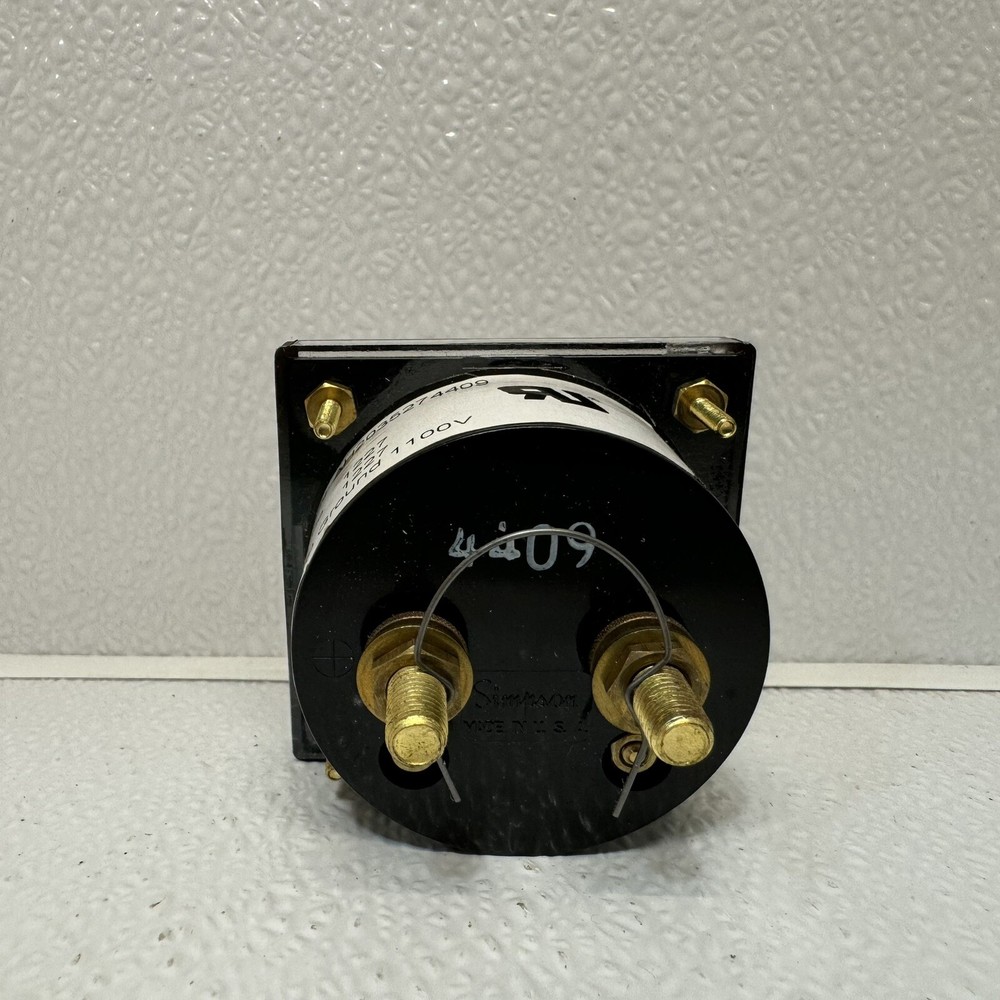 Simpson Analog Panel Meter 04310