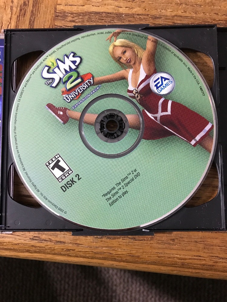 The Sims 2 University Expansion Pack PC Game