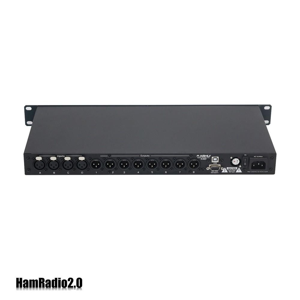 4.8SP 110V DSP Audio Processor Original Software 4 Input 8 Output Sound System