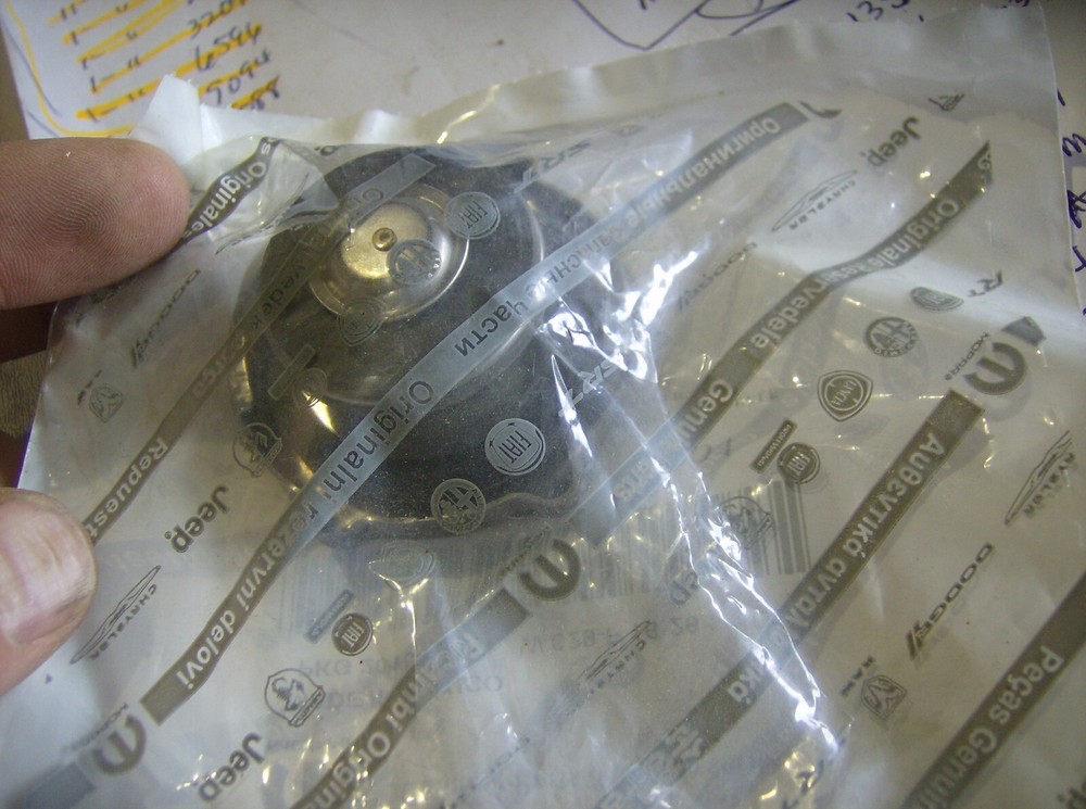 GENUINE MOPAR 52079880AA RADIATOR CAP