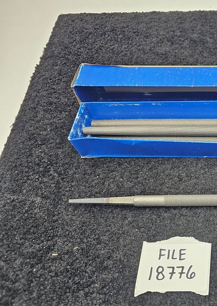 (QTY 12) 12" Round Bastard File DIC12134 American Pattern