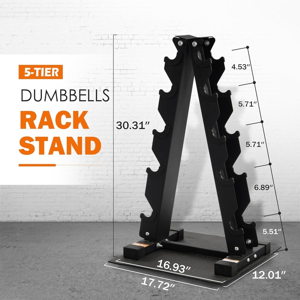A-Frame Dumbbell Weight Rack | Color Series