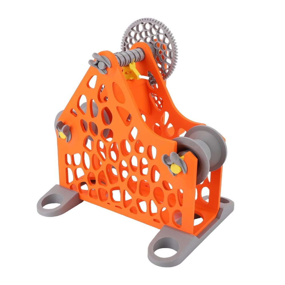 1-3D Printer Filament Respooler Hand Cranked 1kg 3D Printer Spool Rewinder