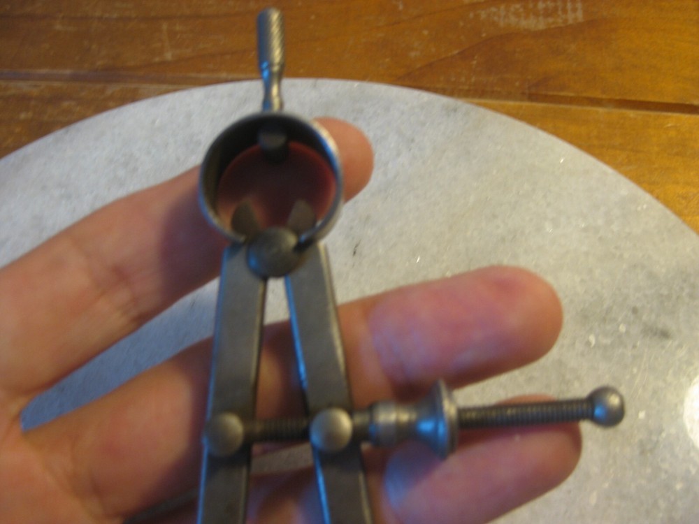 3 x Vintage Inside Spring Calipers (Moore & Wright England/ Samson Tool Mfg USA)