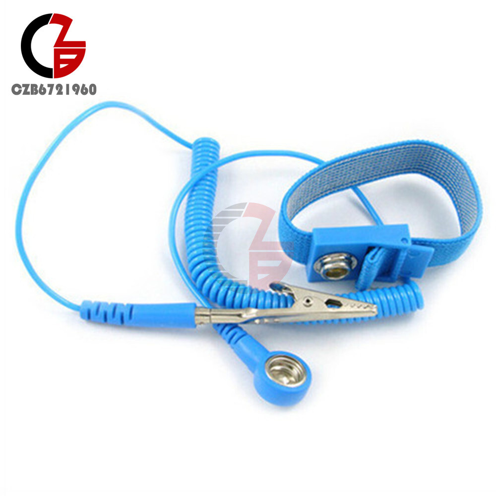 10PCS Anti Static ESD Wrist Strap Discharge Band Grounding Prevent Static