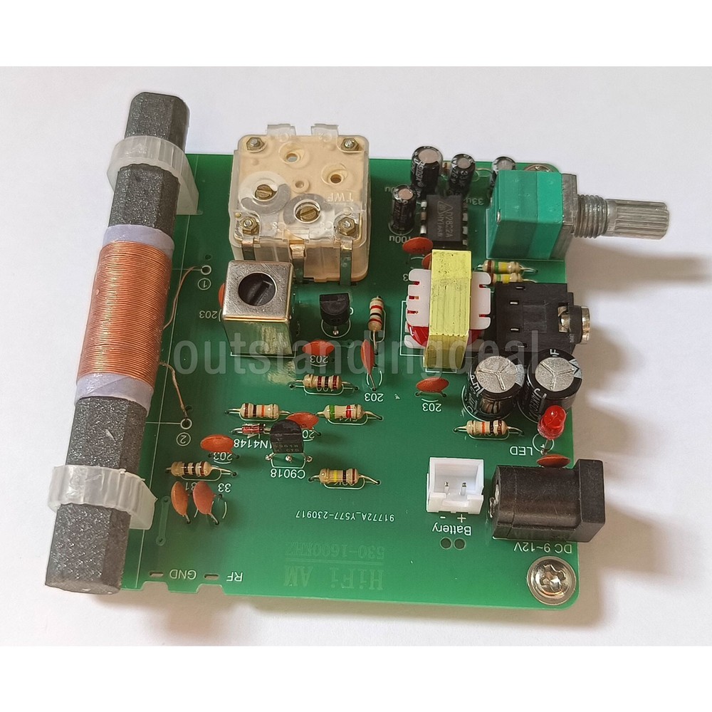 Finished Board 2P3 Radio Medium Wave Transmitter AM DIY for Crystal Radio Testin