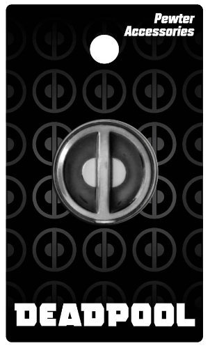 DEADPOOL "LOGO PEWTER LAPEL PIN" Marvel Comics NEW IN PACKAGE