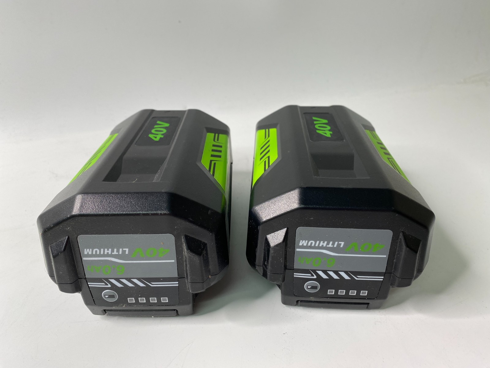 LOT of 2 40V 6.0Ah Battery for Ryobi 40 Volt Lithium OP4050 OP40602 w/Charger
