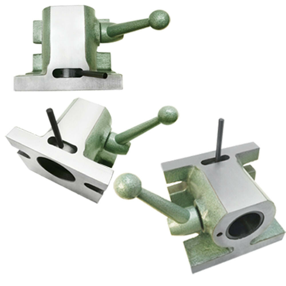 5"x4" H/V 5C Horizontal & Vertical Collet Fixture Drill Milling Lathe Grinding