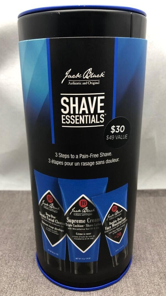 Jack Black Beard Shave Essentials Gift Set See Pics