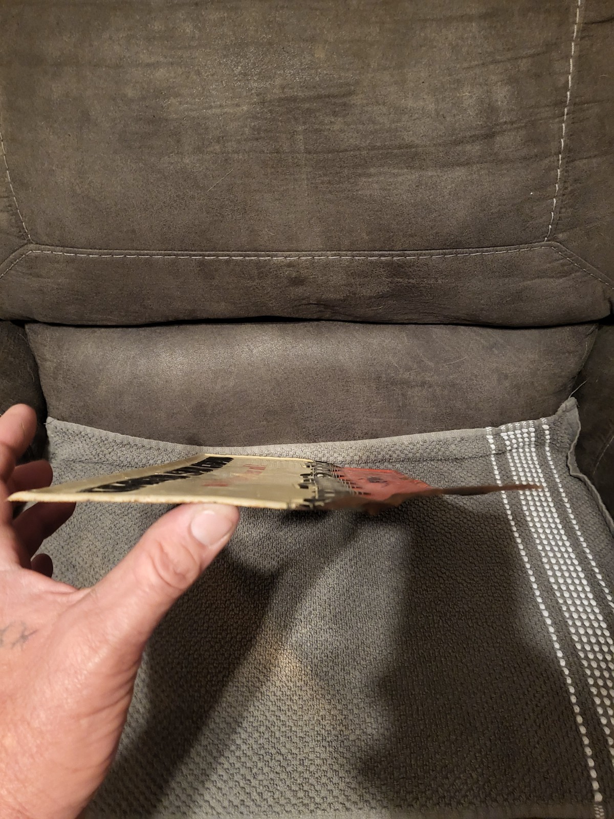 Oregon Chainsaw Advertising Sign, EARLY HEAVY METAL NOT TIN TACKER..