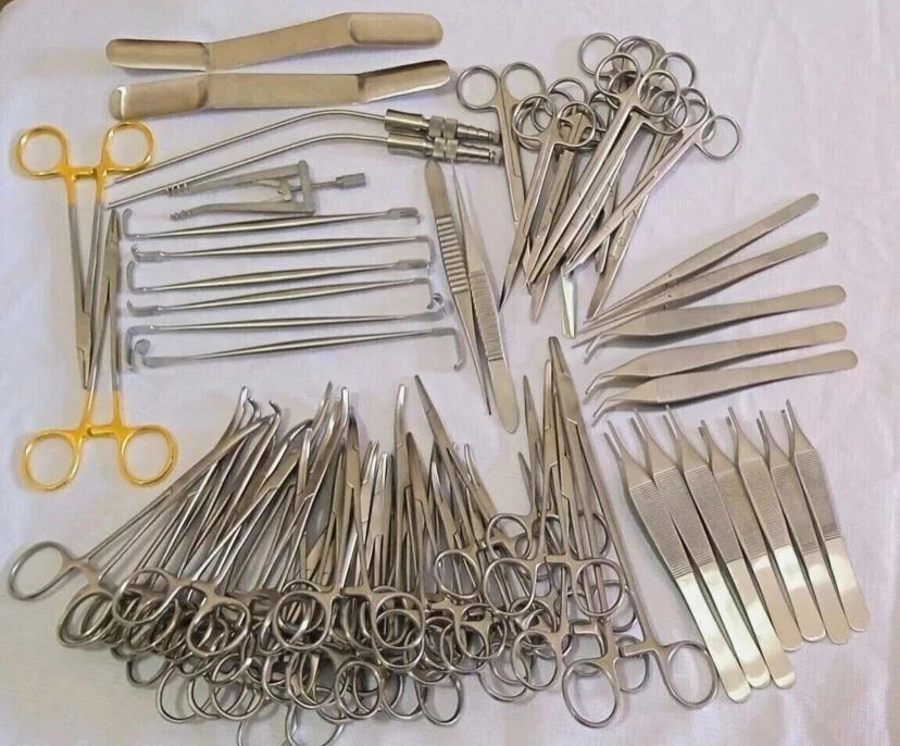 72 Pcs Plastic Surgery Surgical instruments Kit