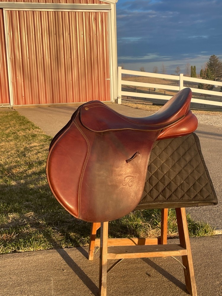 Bates Caprilli 17” AP/Jump Saddle