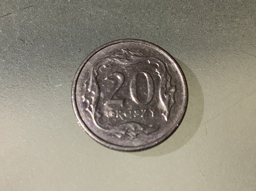 Poland 20 Groszy 2017 Circulated
