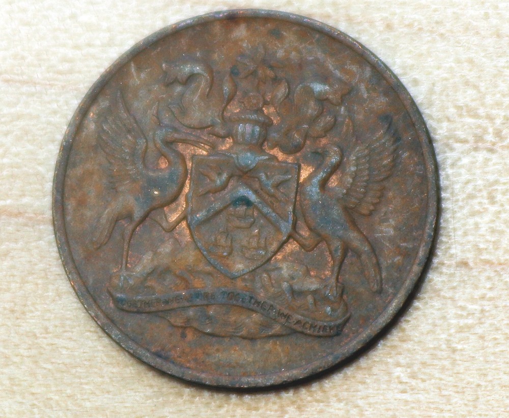 1966 Trinidad & Tobago 1 Cent