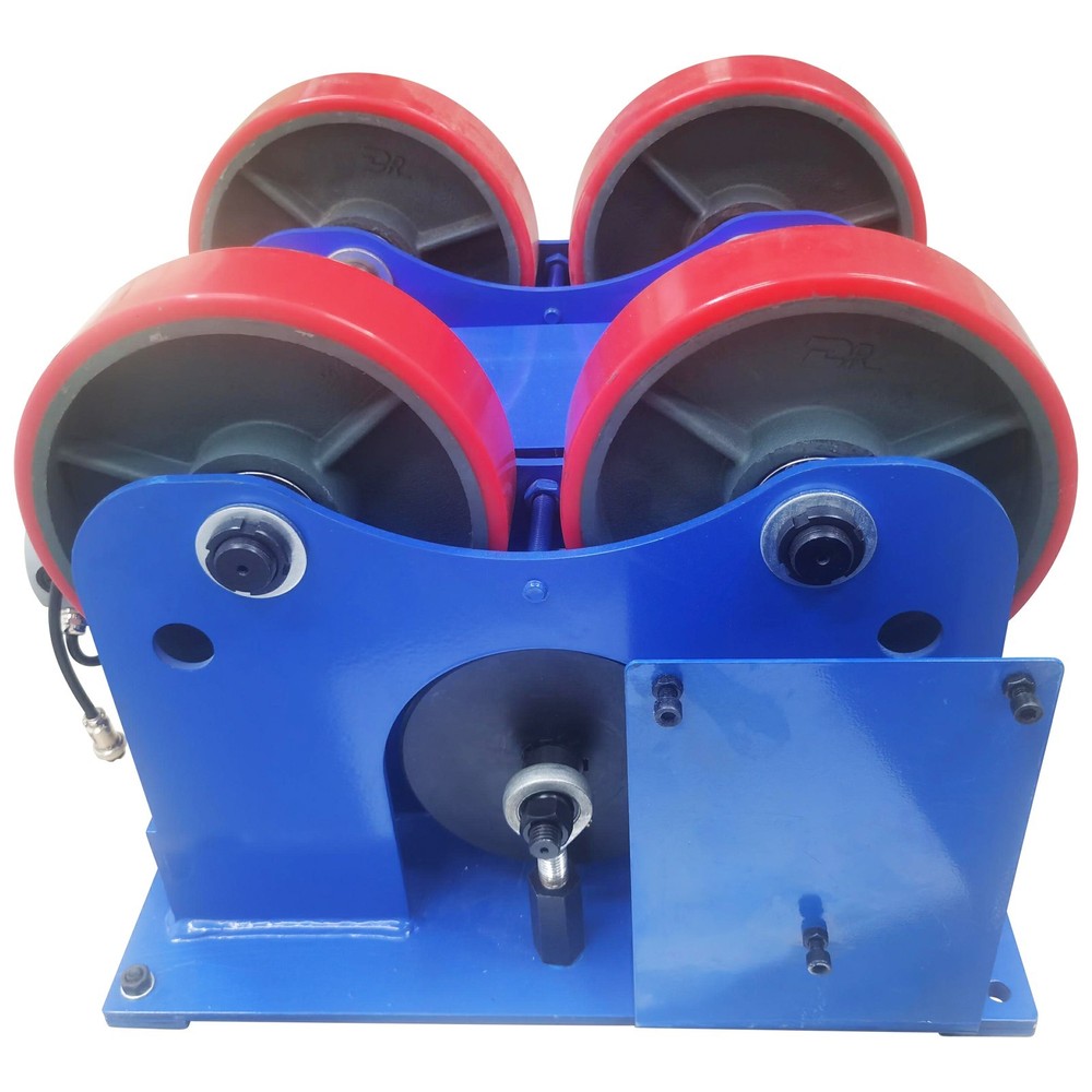 2200lbs Timer-Controlled Welding Turning Roller Linkage Roller 1.97''~23.62''