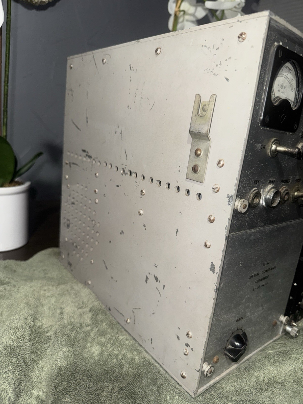 RCA BC-455 BRadio Receiver – U.S. Signal Corps – WWII – ( No tested )