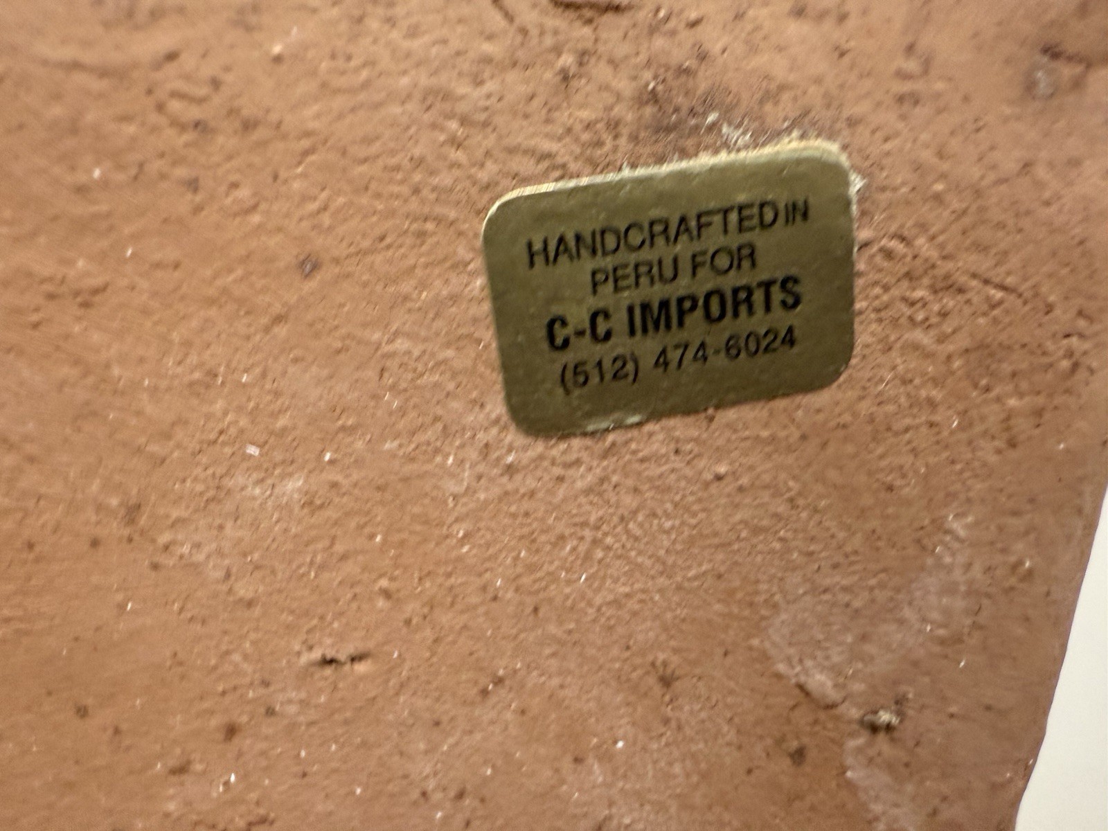 Set of 3 Large Handcrafted Peruvian Clay Pueblo Houses – Folk Art Village