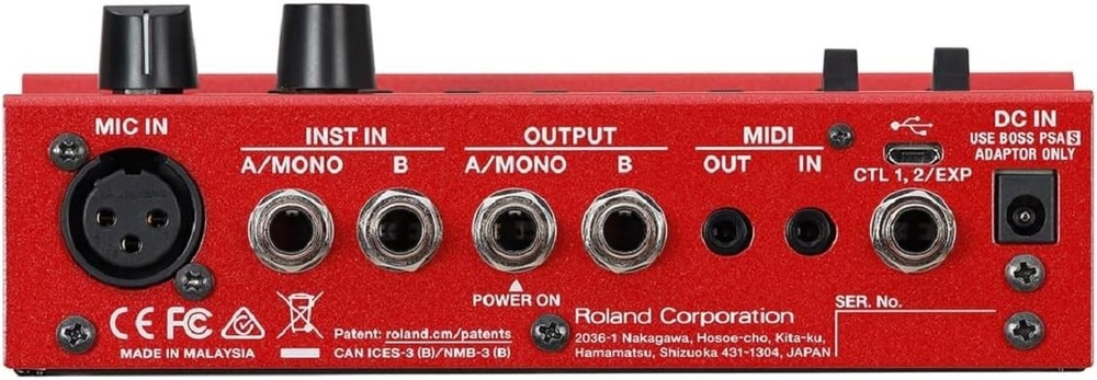 BOSS RC-500 LOOP STATION Guitar Effect Pedals 2-track looper Reverse LOOP FX