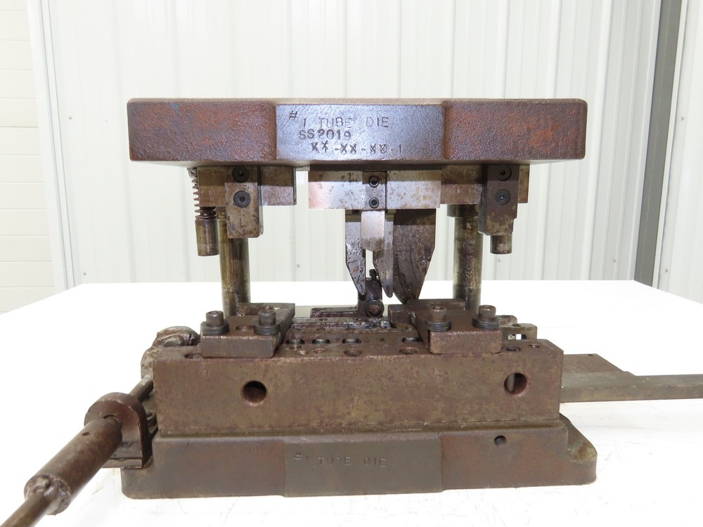 Punch Press 2 Back Post Die Shoe Set 11x9" Rectangle 2" Stroke