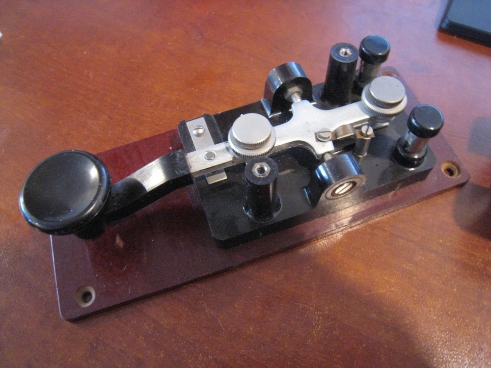 WW2 British SAS Mk 119 Clandestine Transceiver Morse Code Telegraph Key