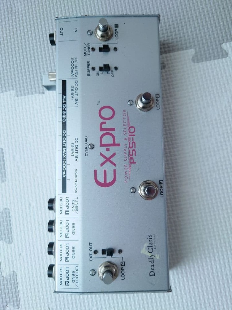Ex pro PSS-10 Selector DC Cables Patch Cables Guitar Bass Switcher