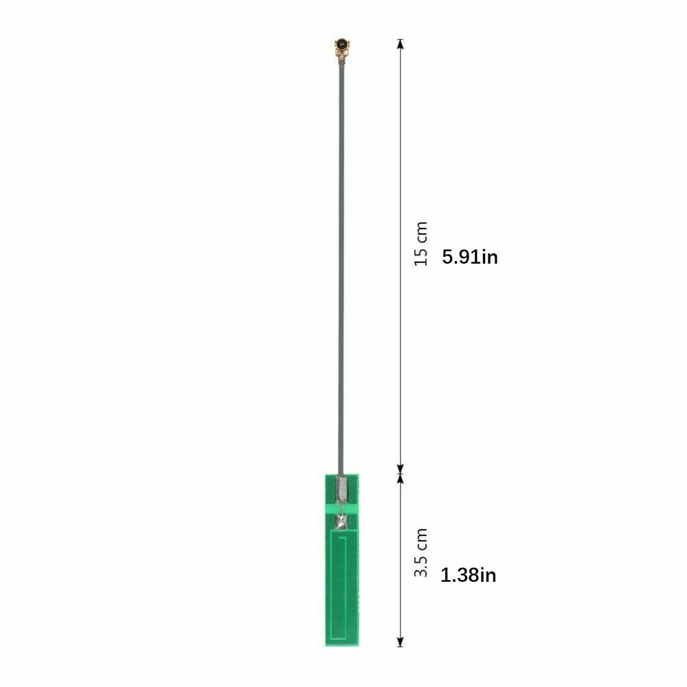 New 2.4G 3dbi PCB Antenna IPX IPEX WLAN Laptop Bluetooth Zigbee Wireless Module