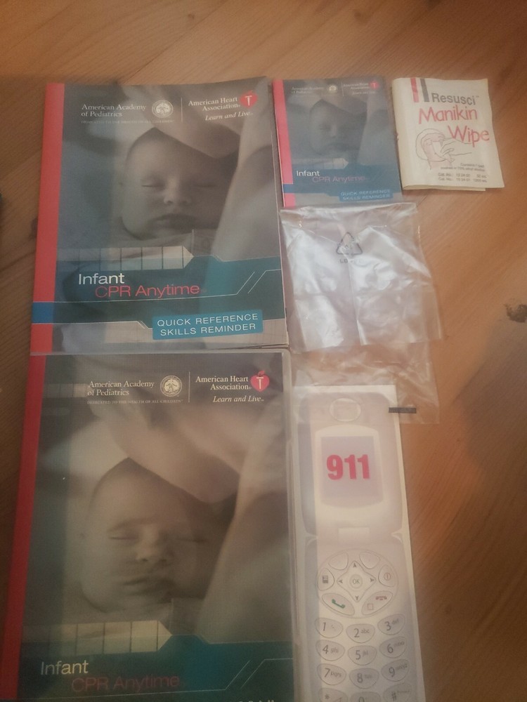 American Heart Association Infant CPR Anytime Personal Learning Program DVD