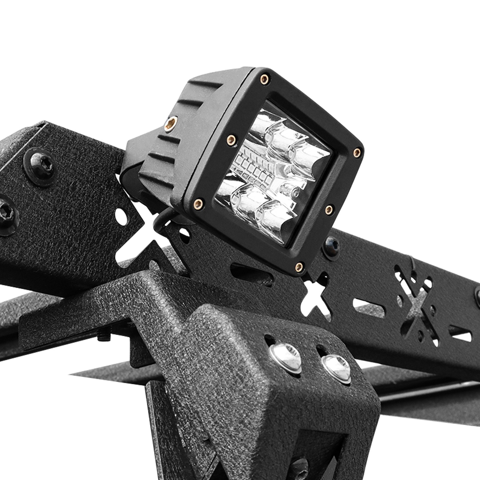 Roof Rack Cargo Luggage Carrier fits 2018-2026 Jeep Gladiator JT With 2 Ladders