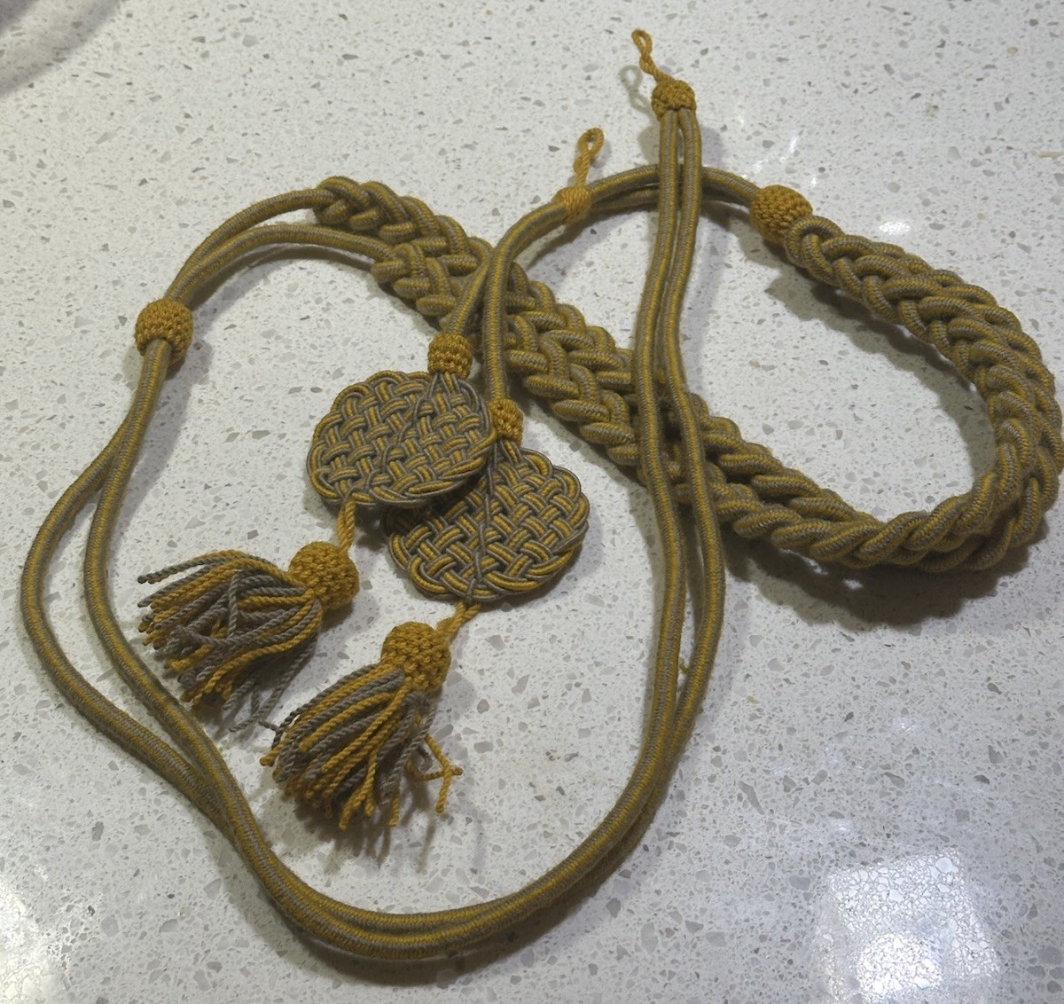 M1902 FINANCE DRESS COAT CORDS! Museum Quality! Rare Hard Find! Authentic.