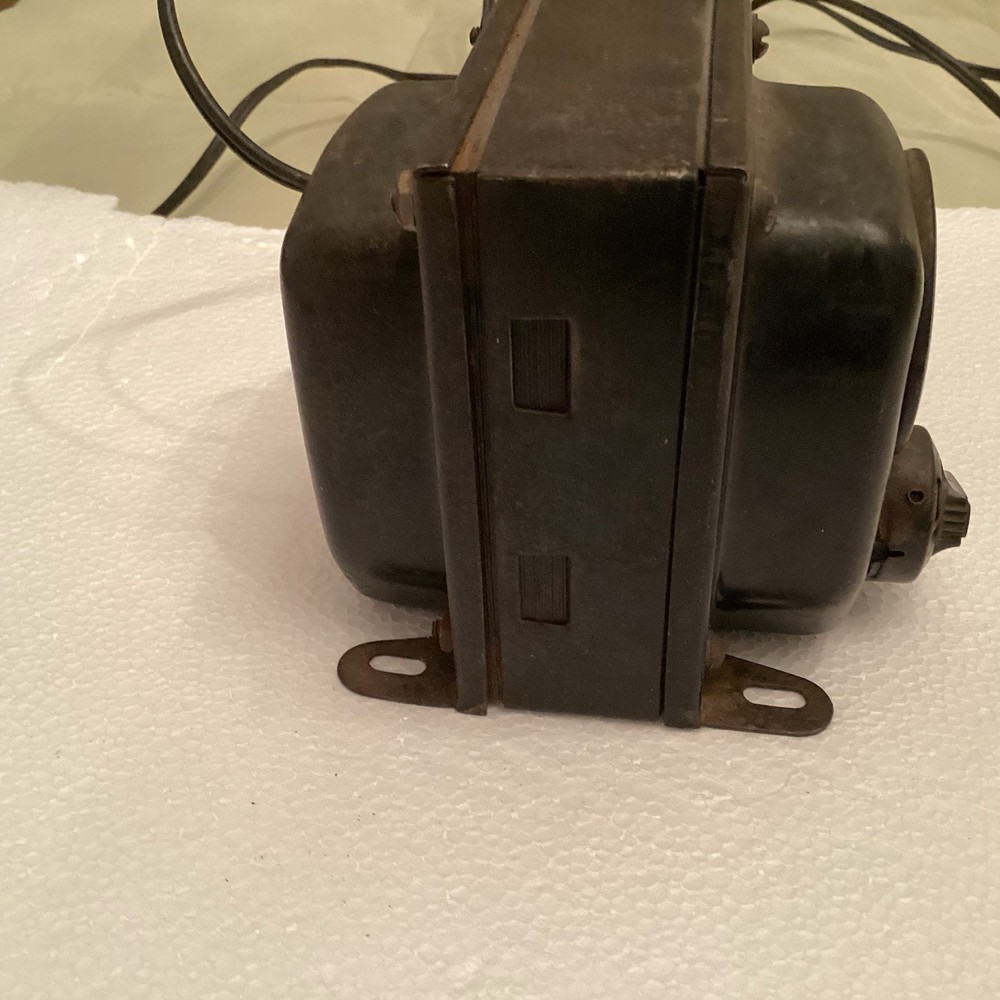 Antique Acme Voltage Transformer Meter Adjustable Bench Tested Working