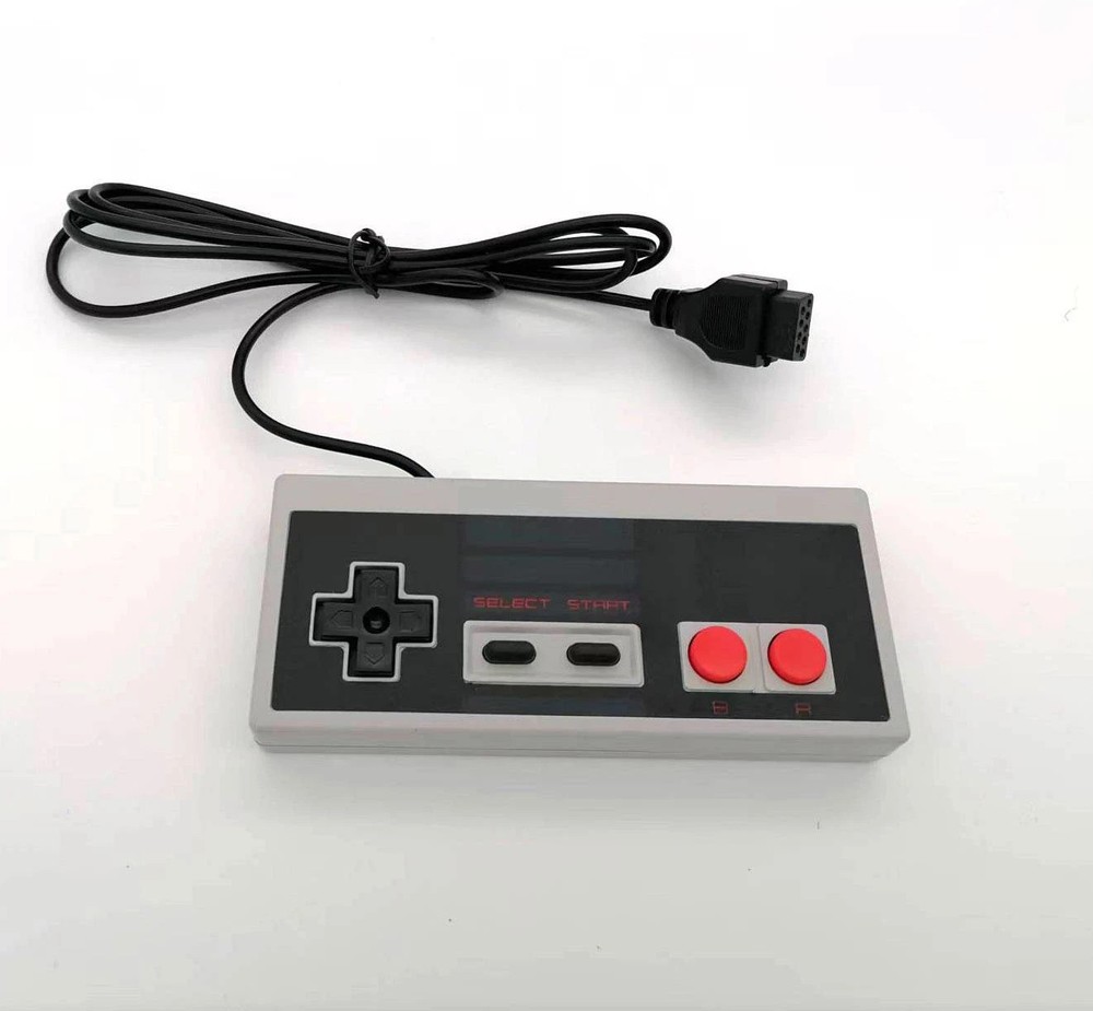 2X NES Wired Gamepad for Nintendo Classic Edition Console Game Controller Remote