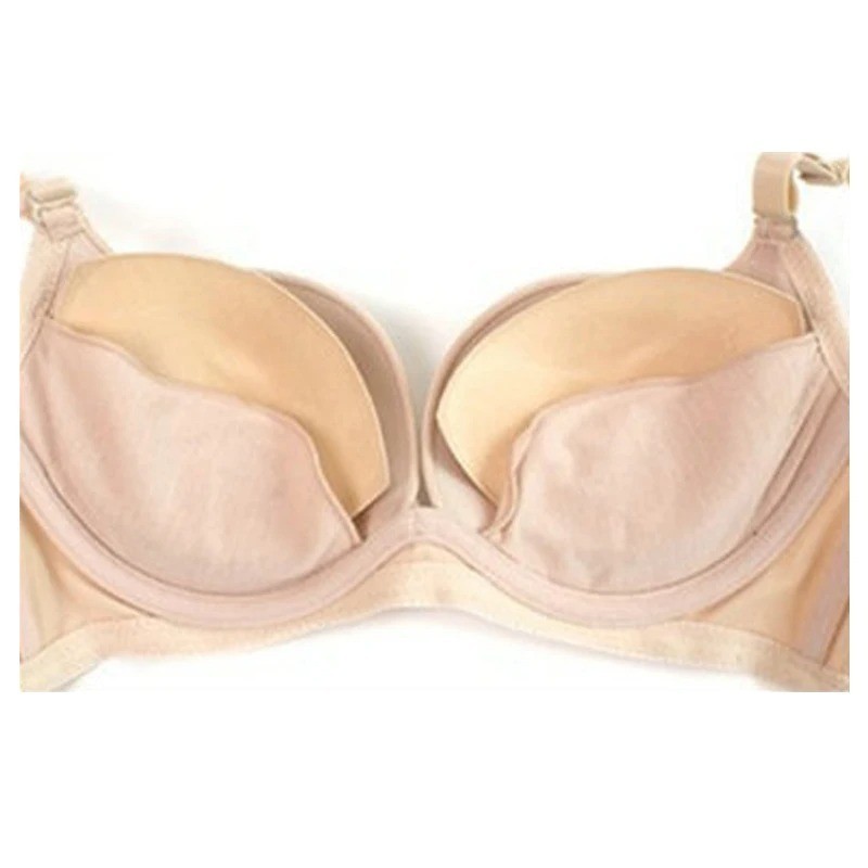3 Set Thick Sponge Bra Pads Push Up Breast Enhancer Removable Bra Padding Insert