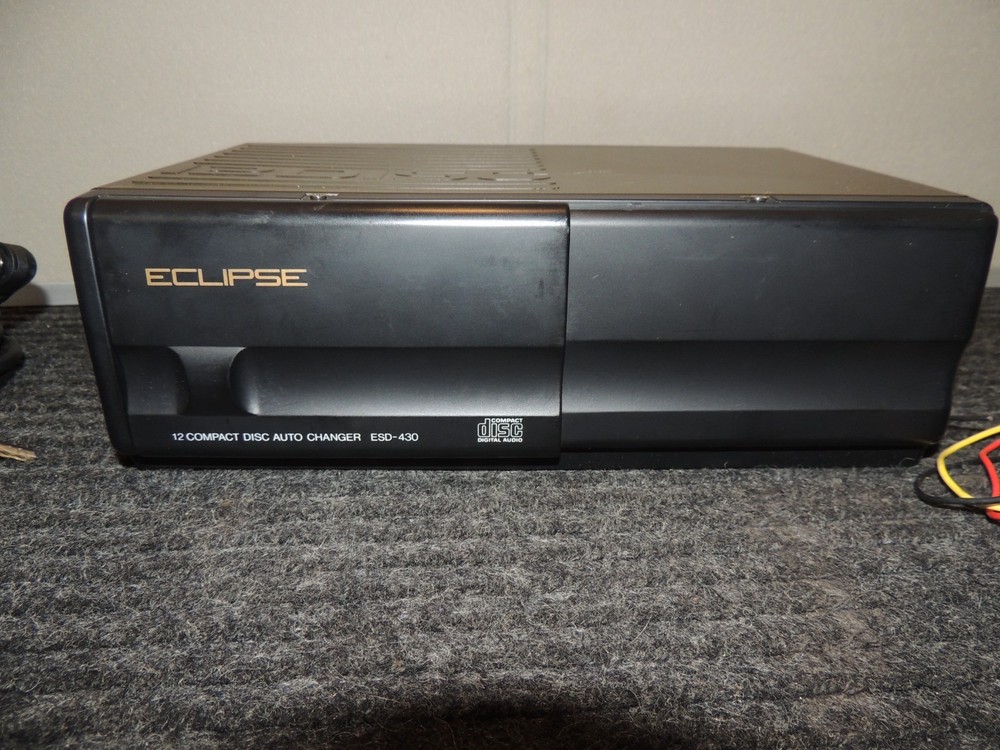 Eclipse 12 CD Disc Changer ESD-430 Remote Controller and Modulator QU-122A