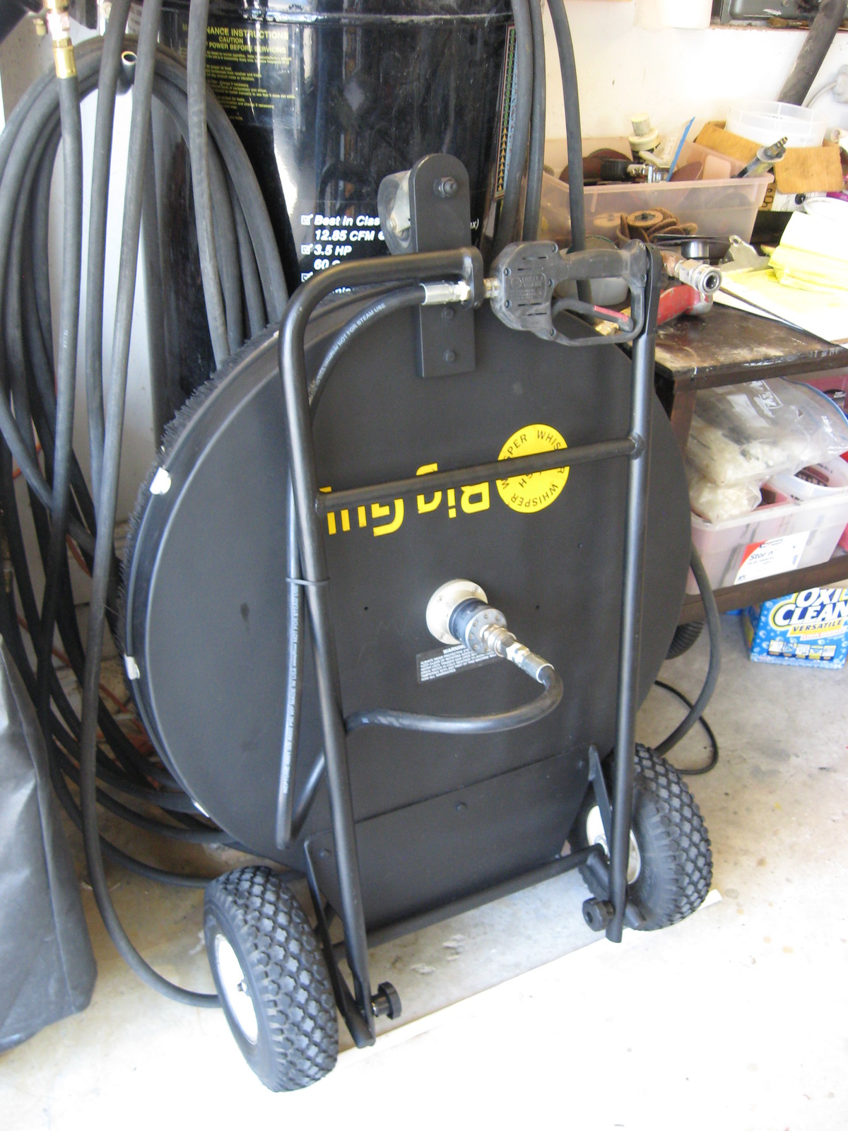 Surface Cleaner Folding handle conversion kit, for the Big Guy and others