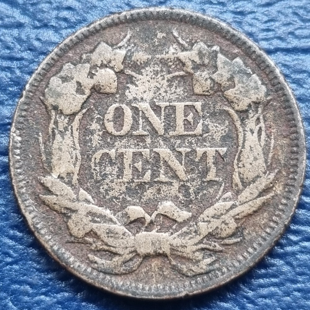 1858 Flying Eagle Cent 1c Better Grade Details #72928