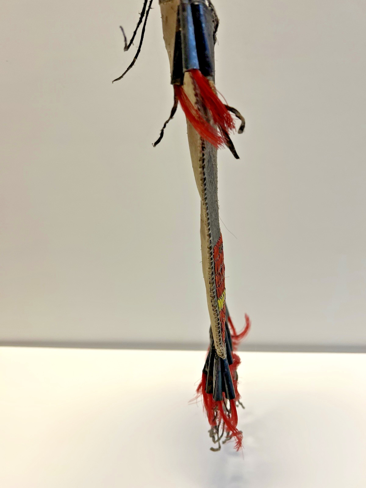 Antique Native American Indian Quilled Sheath & Knife; Late 1890's; Lot #A2