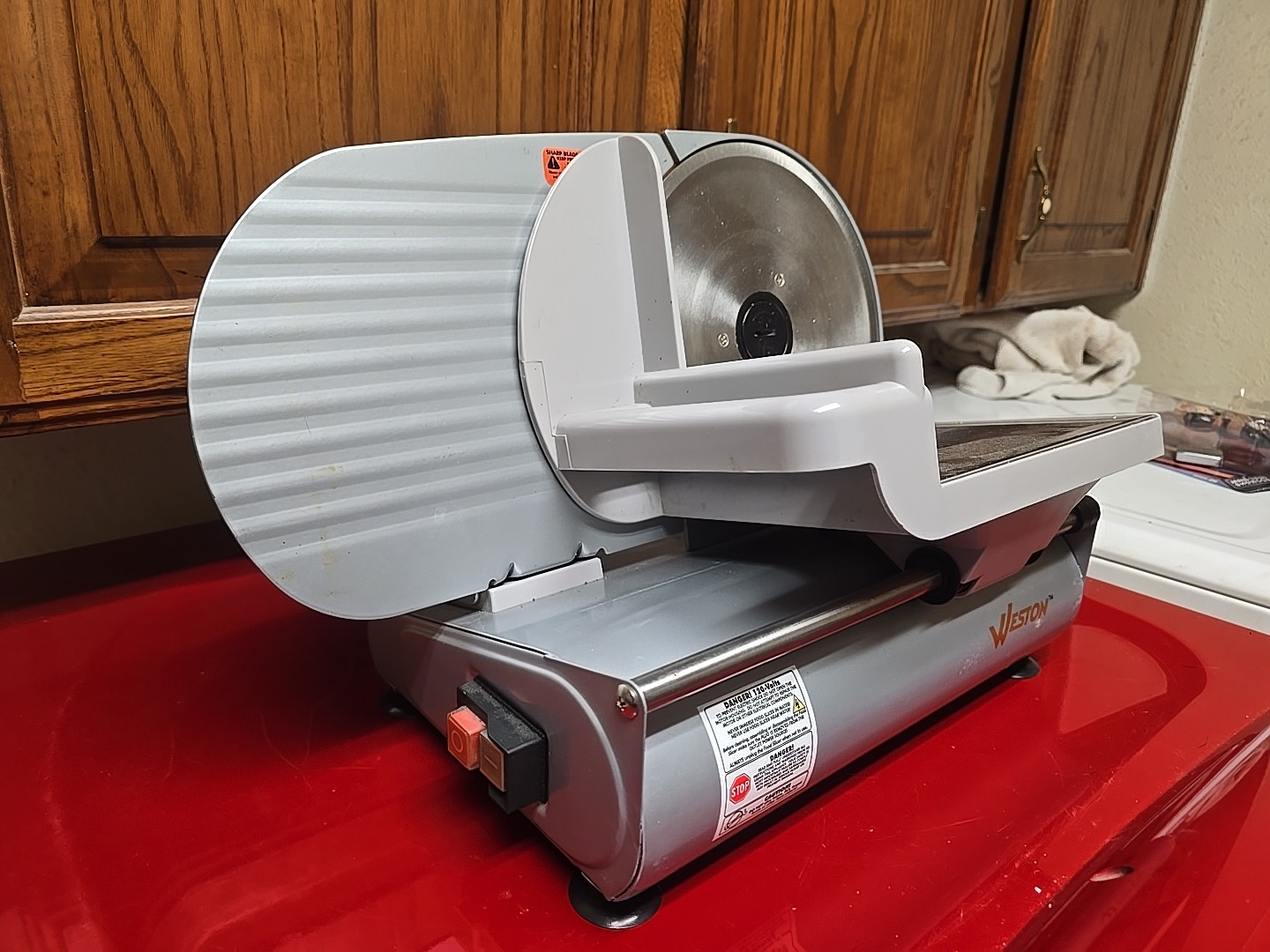 Weston 61-0901-W Heavy Duty Meat and Food Slicer 9" Stainless Steel