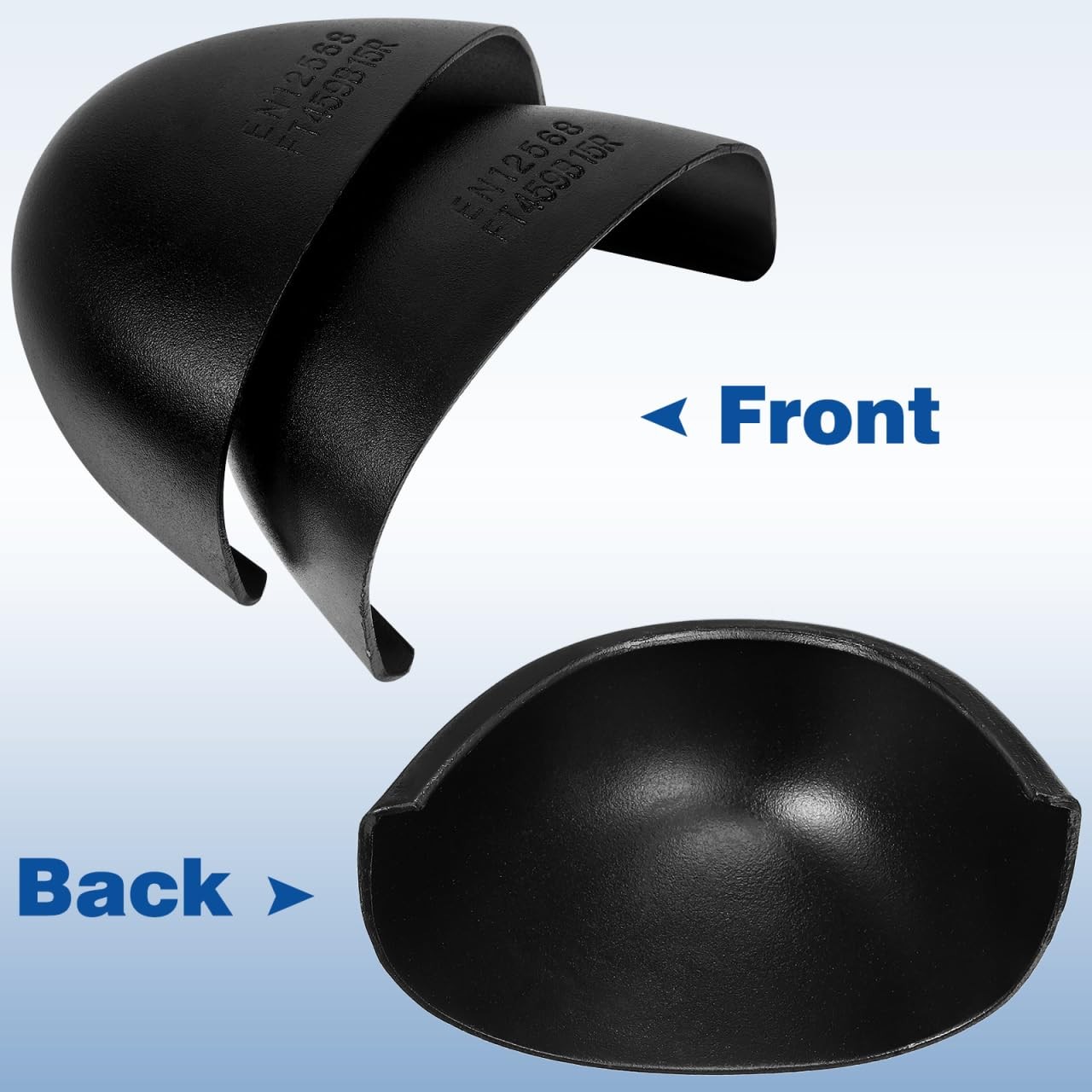 Steel Toe Guards, 1 Pair Inserts for Shoes, Work Protector Caps Safety