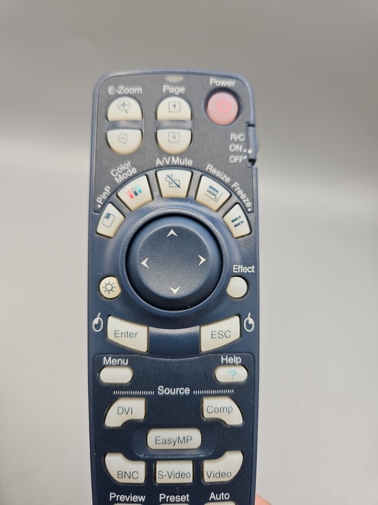 Genuine Epson 125061000 Projector Remote Control - Tested Working