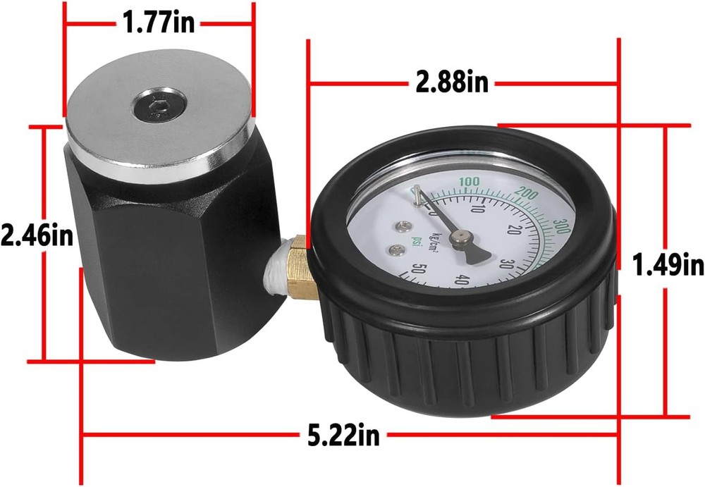 66835 Mini Valve Spring Tester Range 0- 300 LBS Vise Arbor Mount