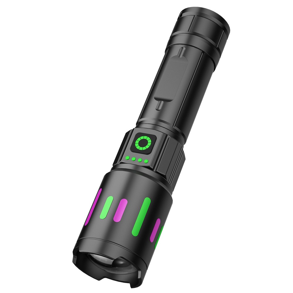 350000000 Lumen Super Bright LED Tactical Flashlight Rechargeable LED Work Light