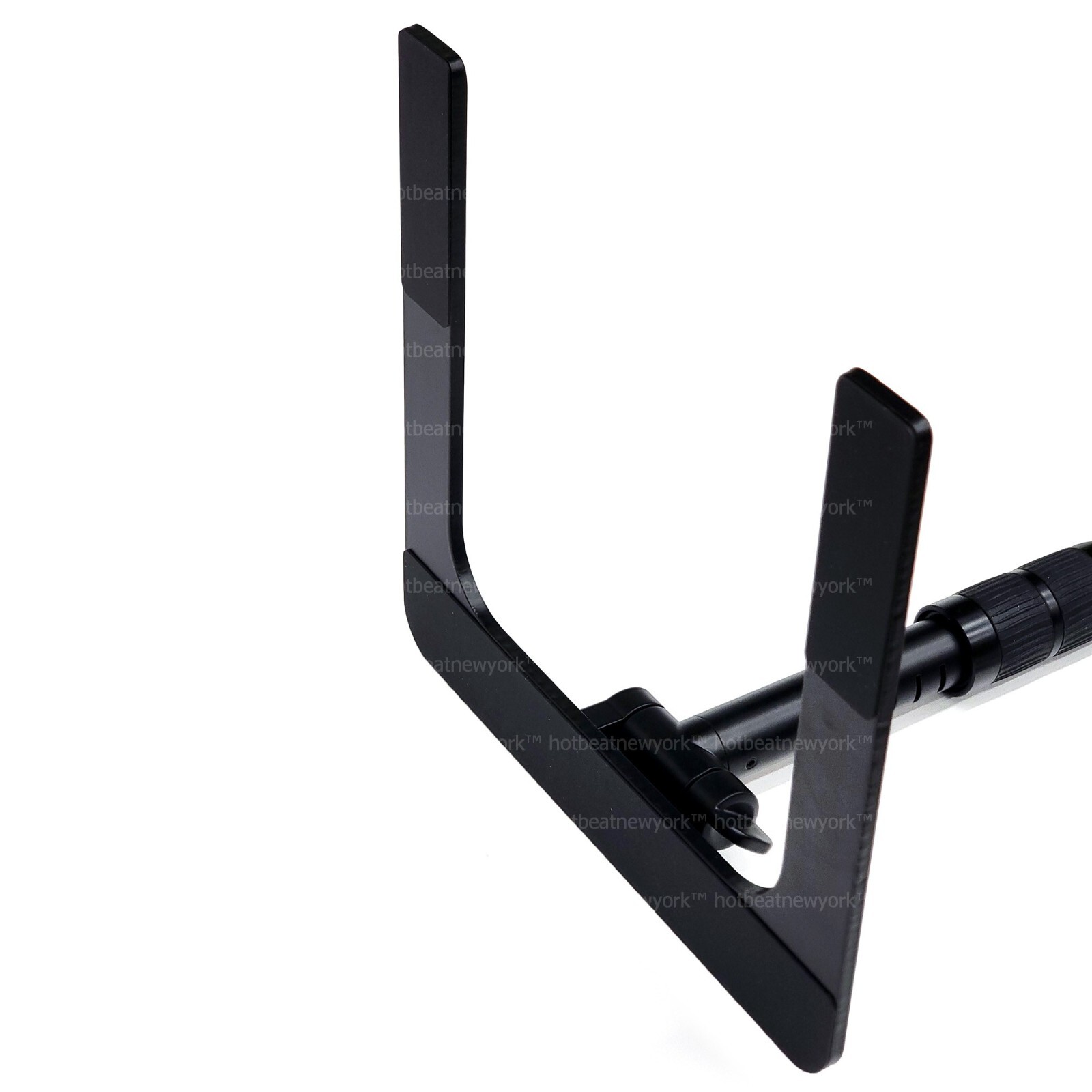 ProX T-LPS900BLK Folding DJ Studio Sturdy Laptop Stand w Adjustable Height Tilt