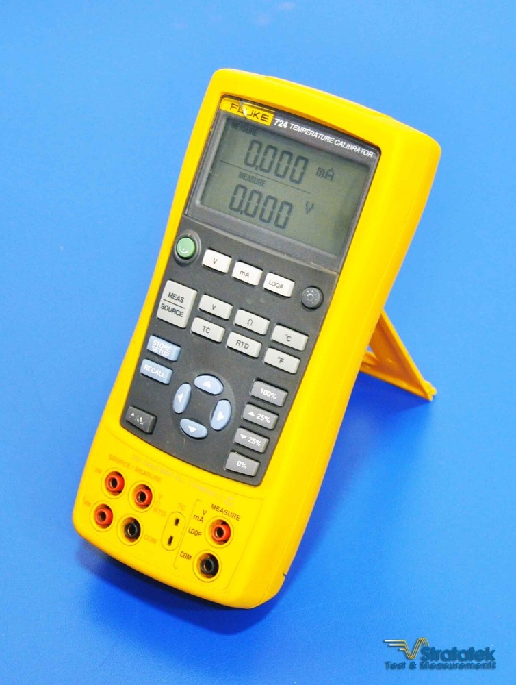 Fluke 724 Process and Temperature Calibrator NIST Calibrated with Data
