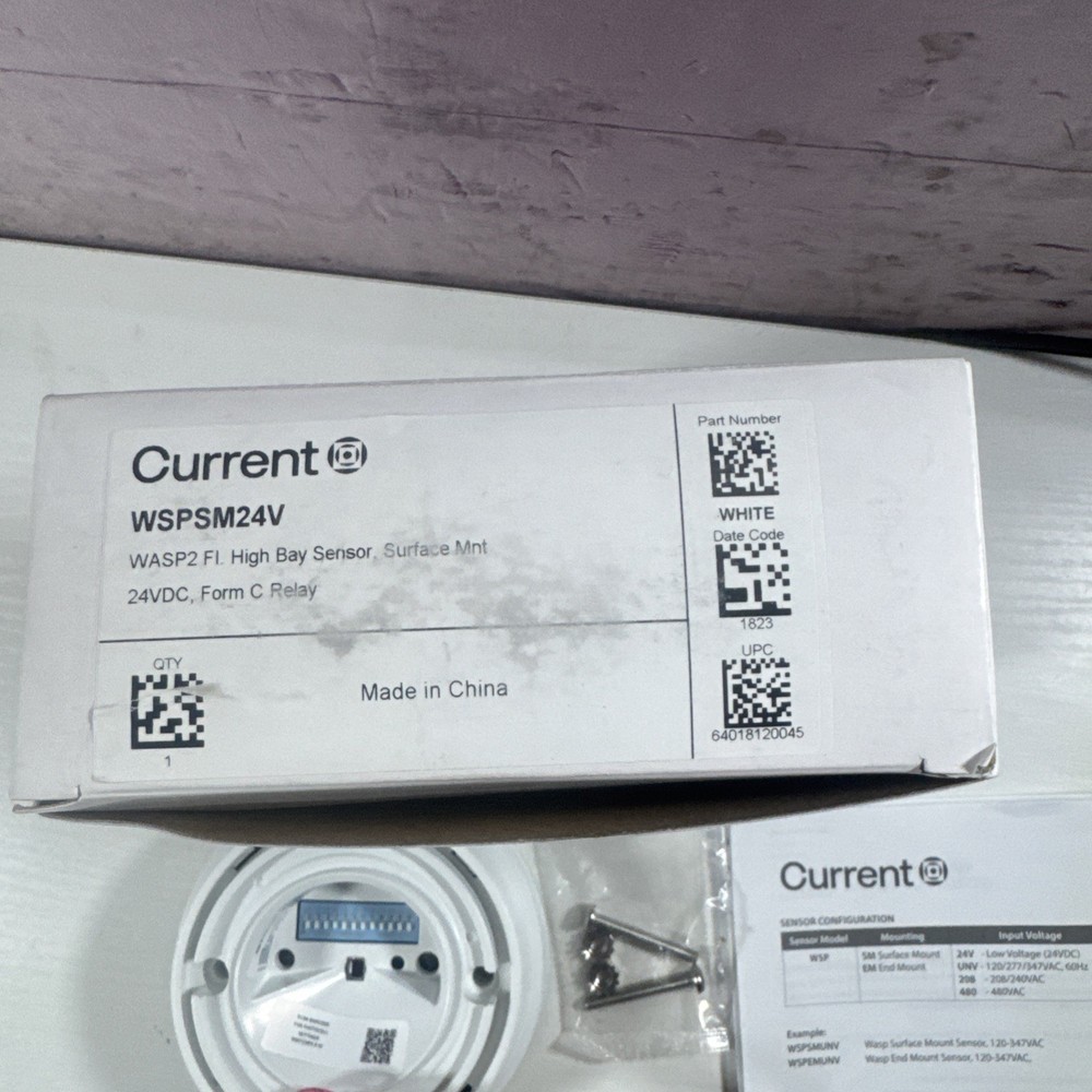 NEW Current WSPSM24V WASP2 HIGH BAY SENSOR SURFACE MNT 24 VDC