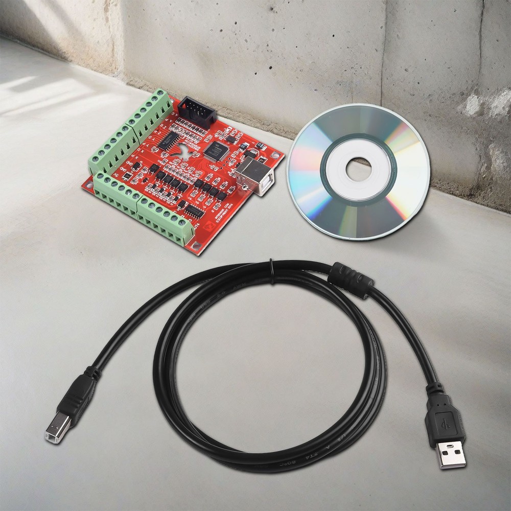 USB Controlled CNC Board Designed for Easy Integration with Stepper Motors