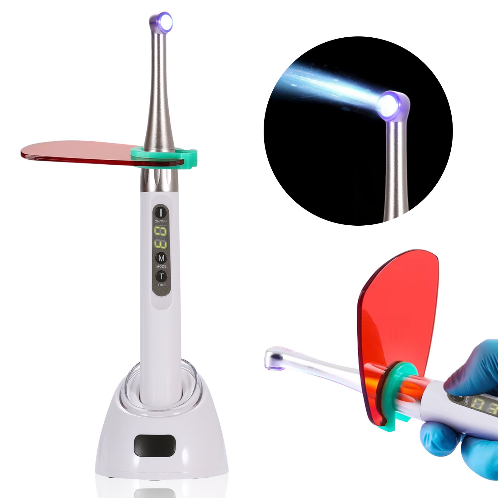 Woodpecker Style i LED Dental lampara led de fotocurado cura 2500mw/cm² CE FDA