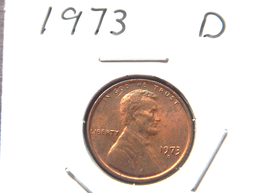 1973 (D) Lincoln Penny